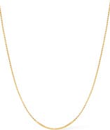 Ana Luisa Box Chain Necklace - Jo Gold