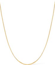 Ana Luisa Box Chain Necklace - Jo Gold