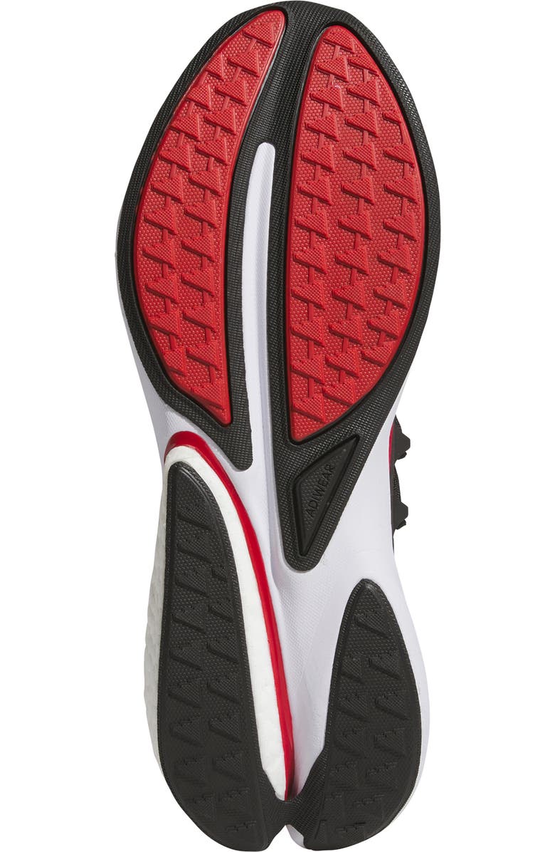 adidas Alphaboost v2 Team Colors Running Shoe, Alternate, color, Team Power Red/ Black/ White