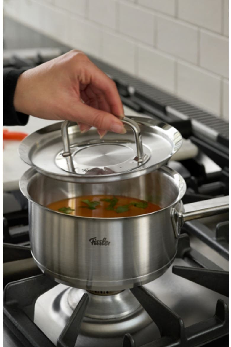 Original-Profi Collection Stainless Steel Sauce Pan with Metal Lid, Alternate, color, Stainless Steel