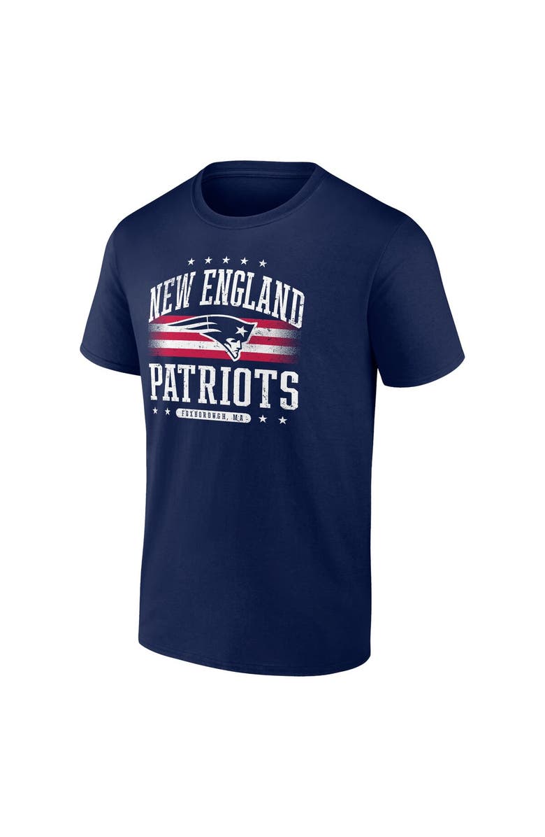 FANATICS Men's Fanatics Branded  Navy New England Patriots Americana T-Shirt, Alternate, color, 