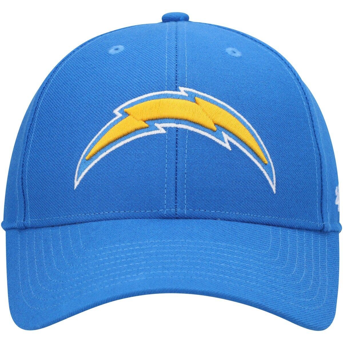 '47 Men's '47 Powder Blue Los Angeles Chargers Logo MVP Adjustable Hat ...