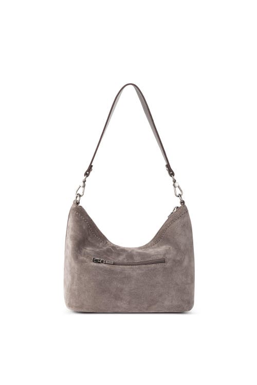 The Sak Jasmine Small Hobo In Mushroom Suede