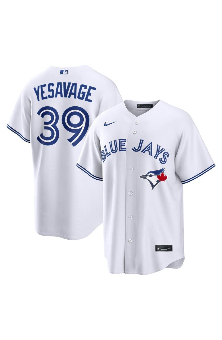 Nike Men's Nike Trey Yesavage White Toronto Blue Jays Home Replica Jersey, Main, color, White