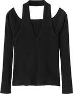 MANGO TEEN Rib Halter Top