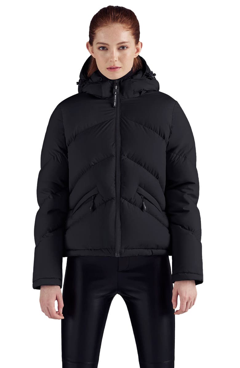 Triple F.A.T. Goose Brenay Women's Puffer Down Jacket, Main, color, Black