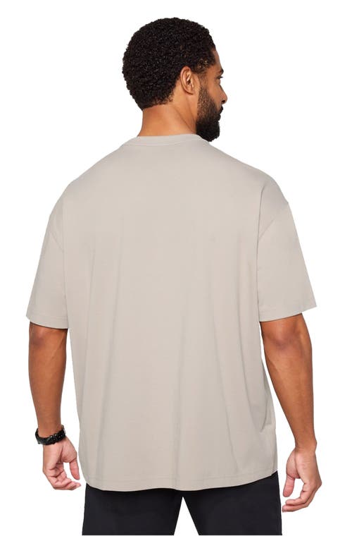 Fabletics The Effortless Oversized Tee In Neutral