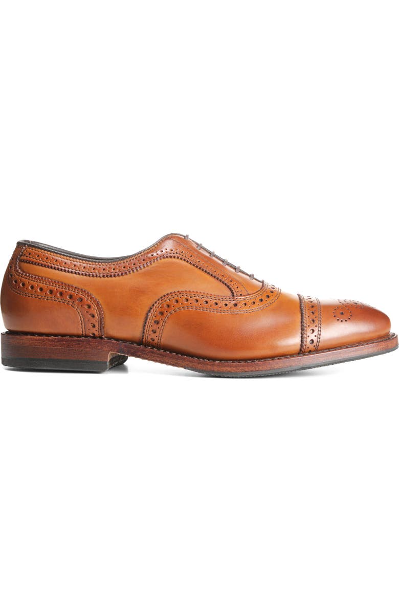 Allen Edmonds Strand Cap Toe Oxford, Alternate, color, Walnut