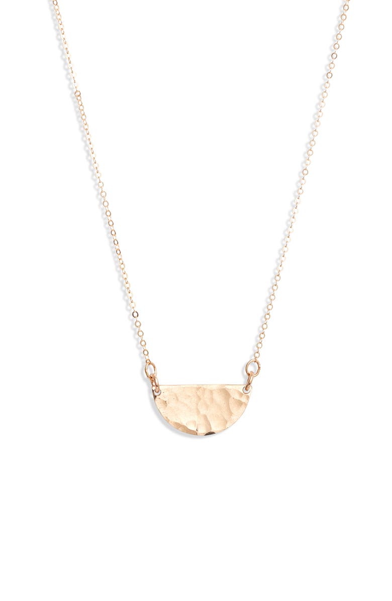 Nashelle Half Moon Pendant Necklace, Main, color,