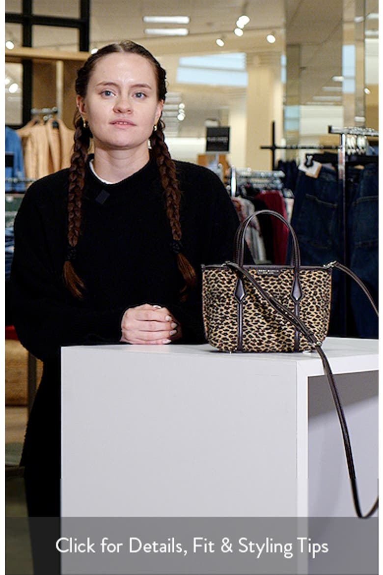 Mini Perry Leopard Genuine Calf Hair Tote (Women) | Nordstrom