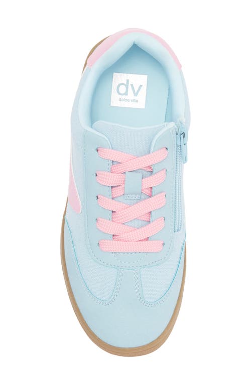 Shop Dolce Vita Dv By  Kids' Veranda Sneaker In Blue Canvas
