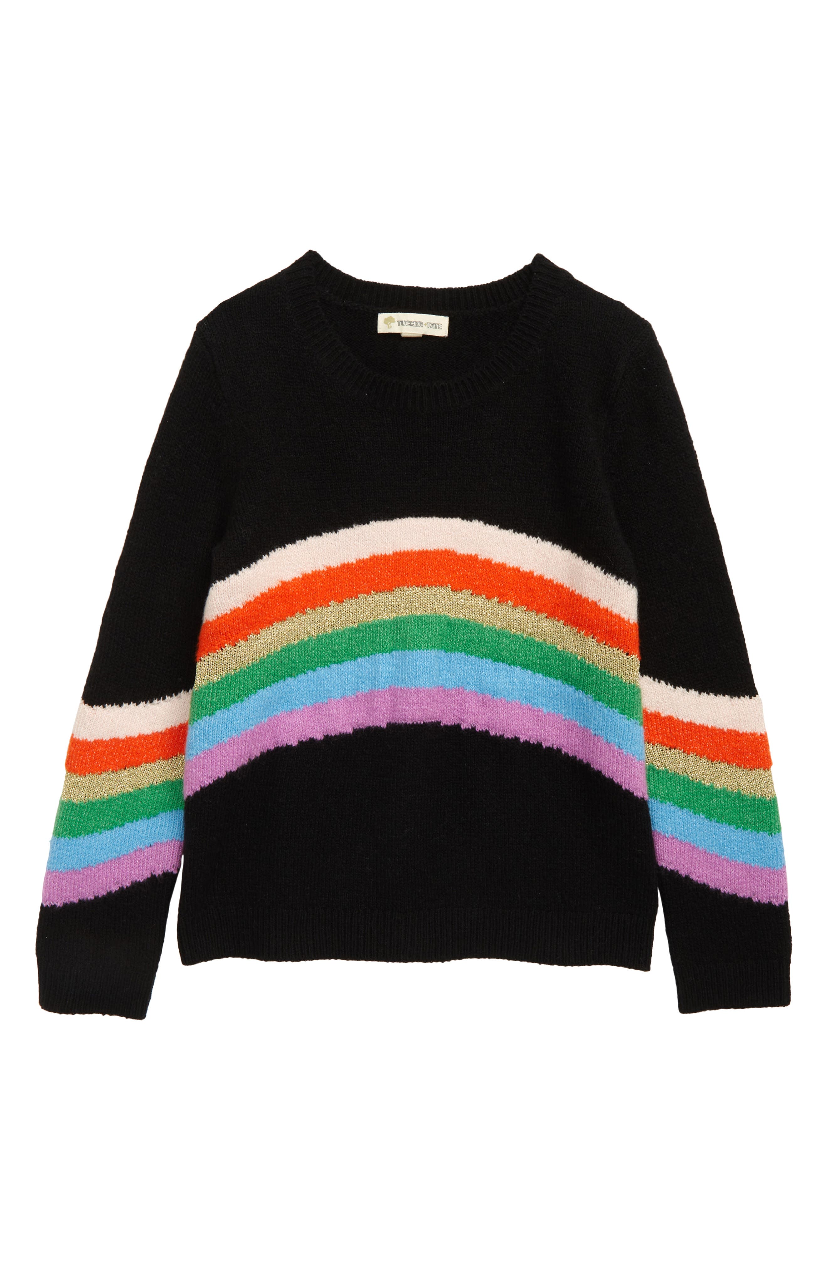 Tucker + Tate Kids' Rainbow Stripe Sweater | Nordstromrack