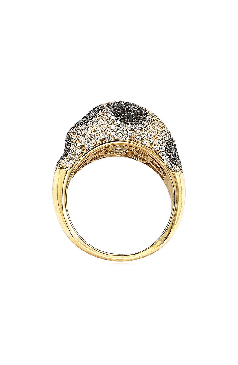 SUZY LEVIAN Pavé Cubic Zirconia Ring, Alternate, color, Black