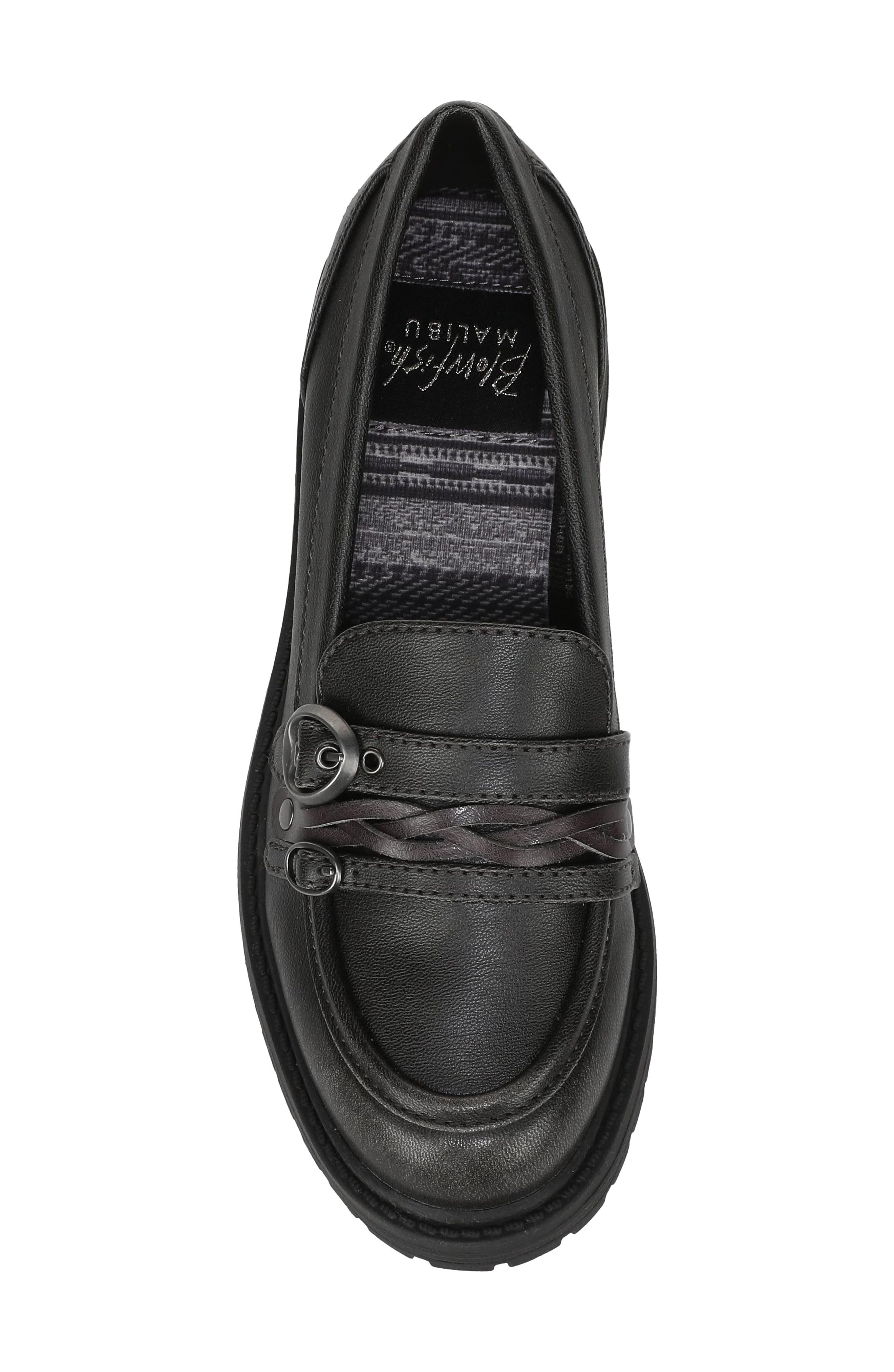 Asher Faux Leather Loafer, Alternate, color, CHARCOAL FAUX LEATHER
