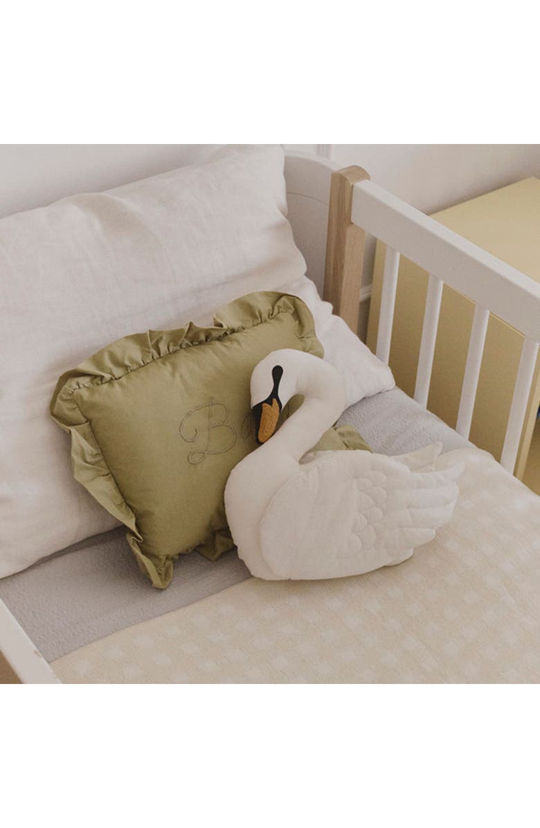 Lorena Canals Cushion Swan, Alternate, color, 