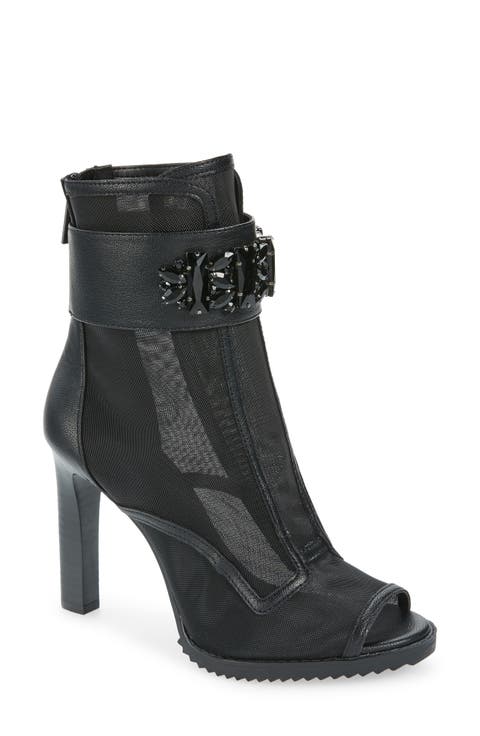 Blayze Peep Toe Bootie (Women)