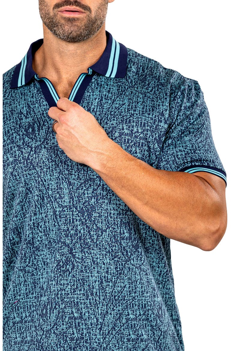 Marthy Blue Polo, Alternate, color, BLUE