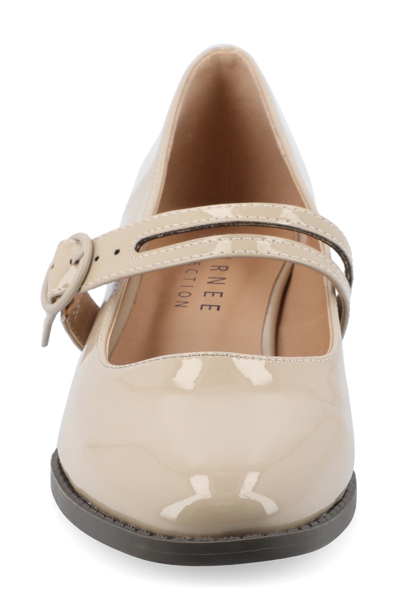 Savvi Mary Jane Pump, Alternate, color, PATENT/TAUPE
