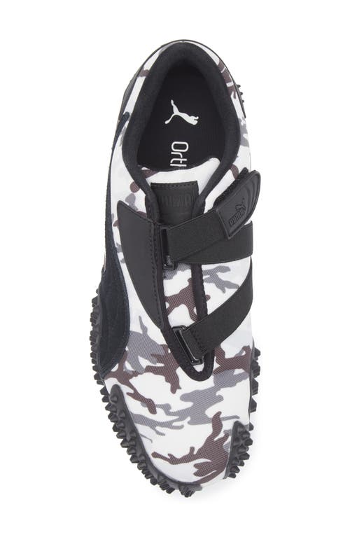 Puma Mostro Camo Sneakers In  Black-cast Iron