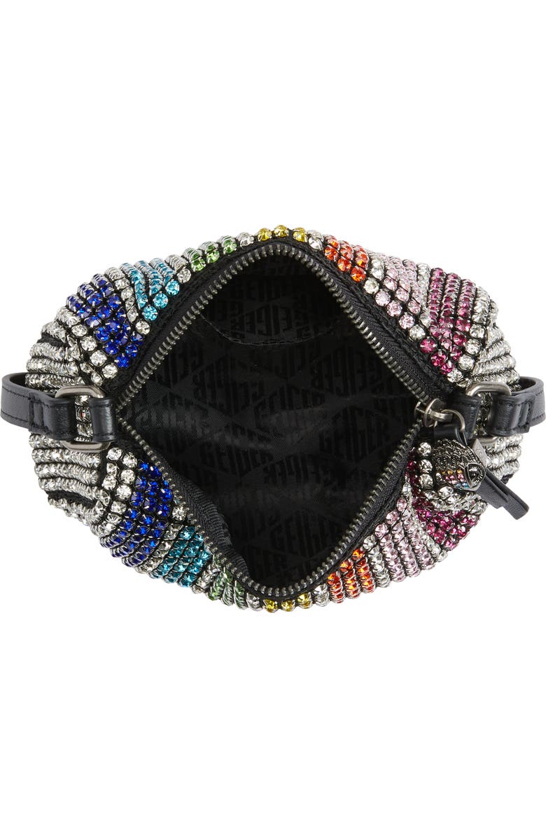 Kurt Geiger London Party Pochette Crystal Shoulder Bag, Alternate, color,
