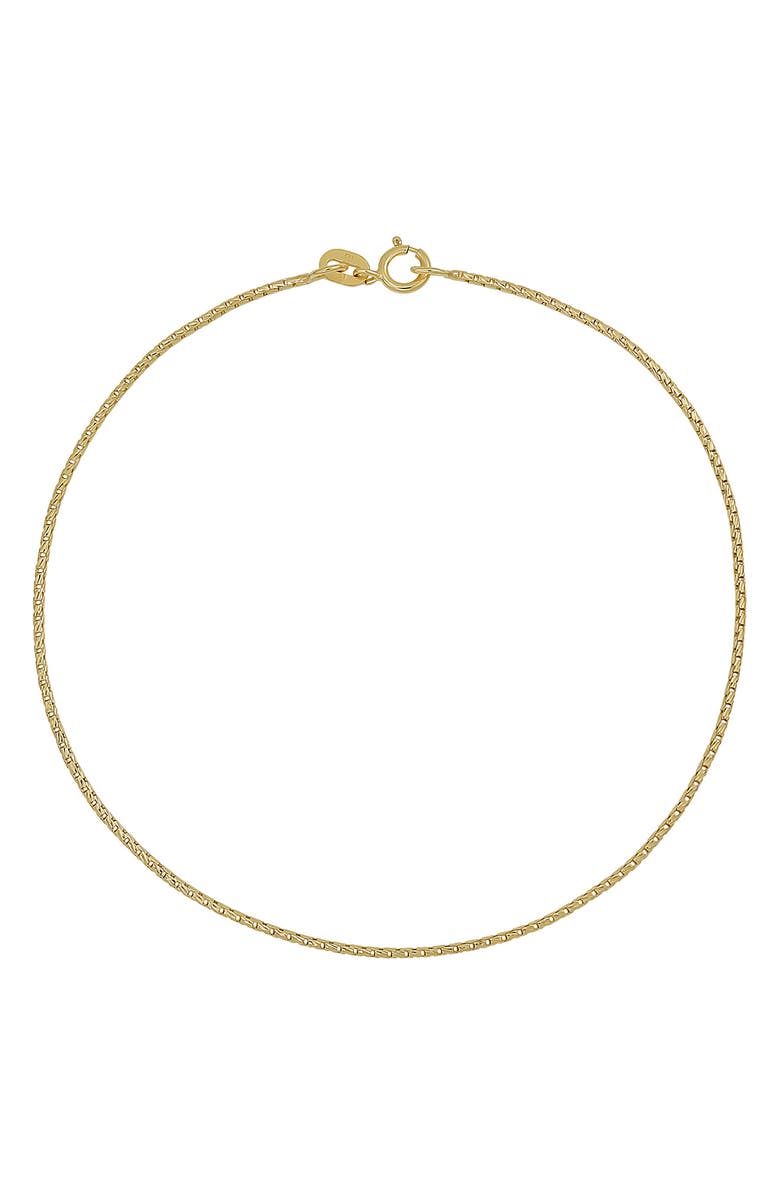 Bony Levy 14K Gold Box Chain Bracelet, Main, color, 