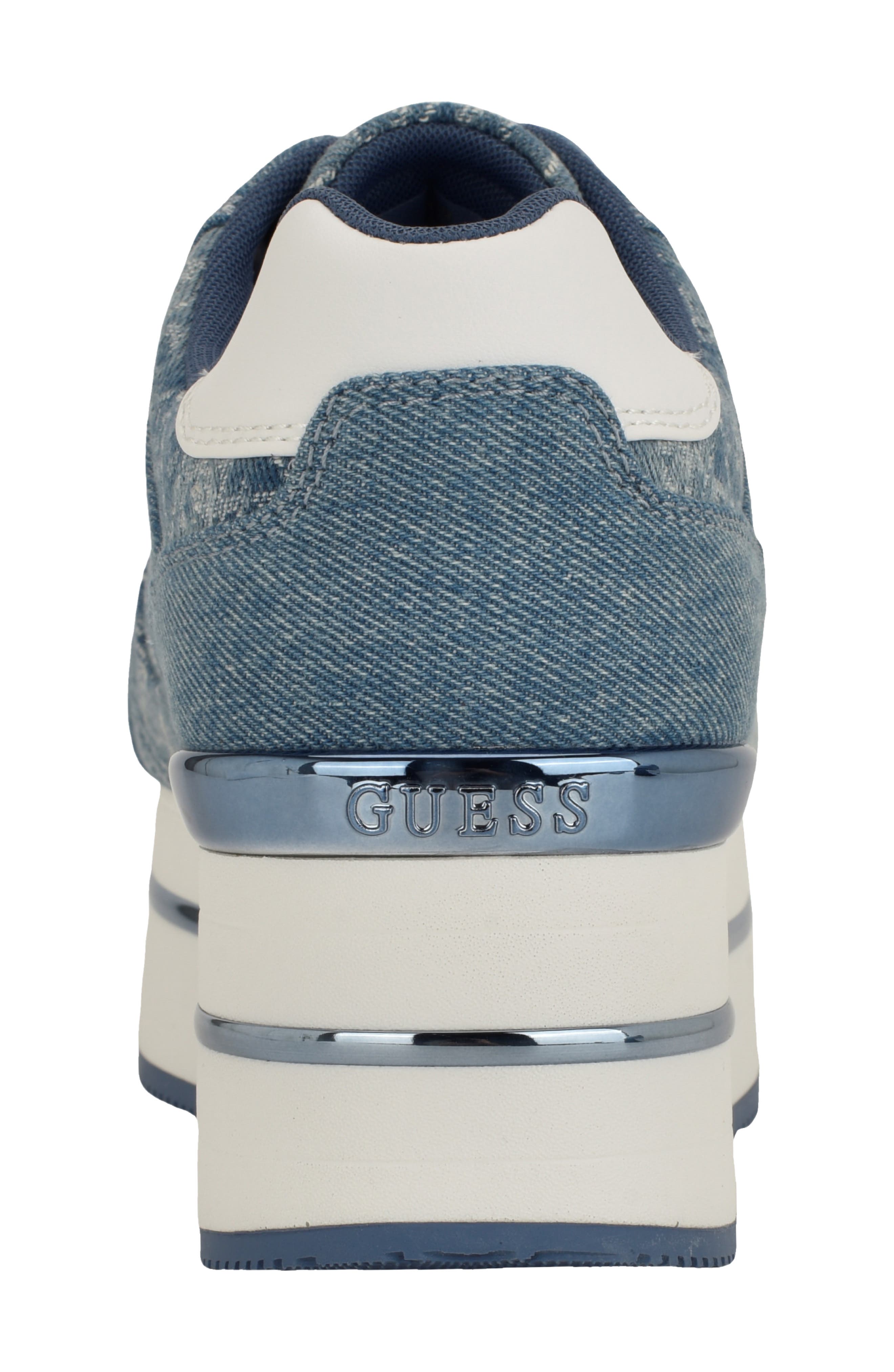 GUESS Hansin Platform Sneaker, Alternate, color, Blue