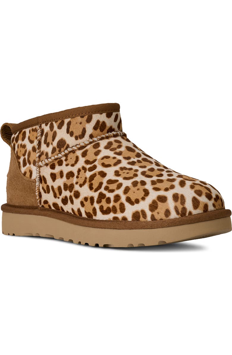 UGG<sup>®</sup> Ultra Mini Classic Boot, Main, color, Felicity Leopard Jasmine