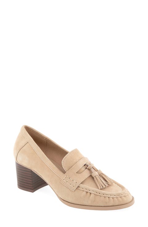 Martha Tassel Loafer Pump