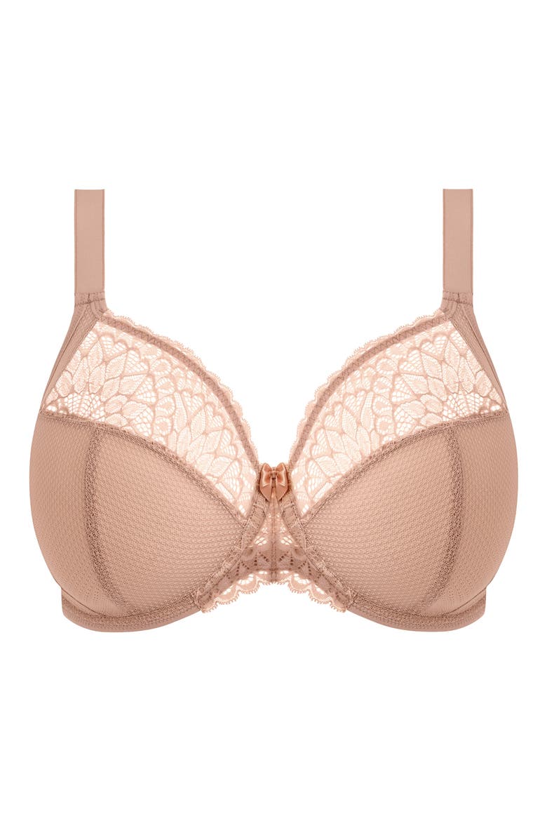 Tiernie Underwire Plunge Bra, Alternate, color, SAHARA