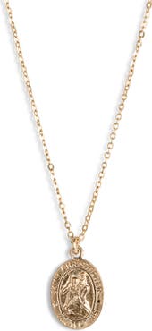 Set & Stones St. Christopher Charm Necklace