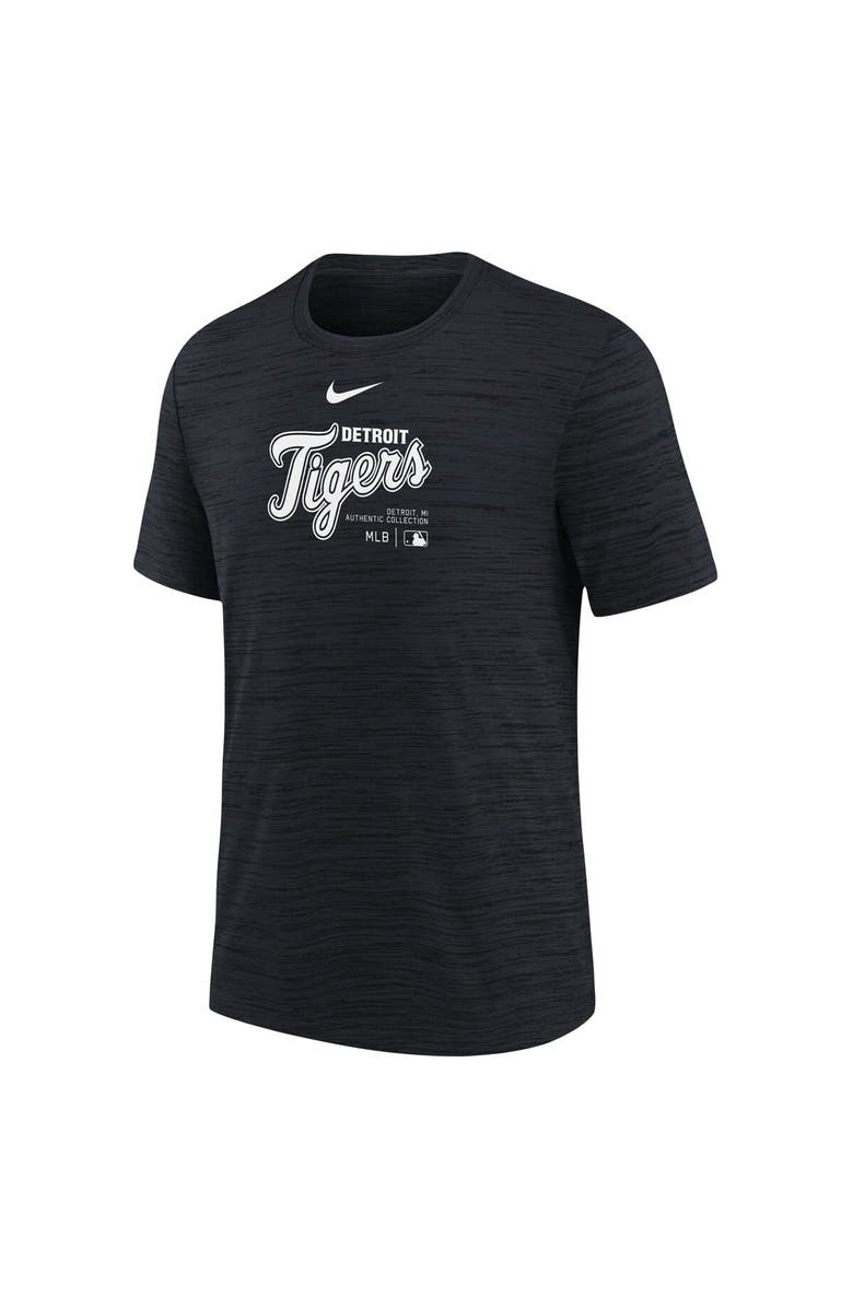 Nike Youth Nike Navy Detroit Tigers Authentic Collection Practice Performance T-Shirt, Alternate, color,