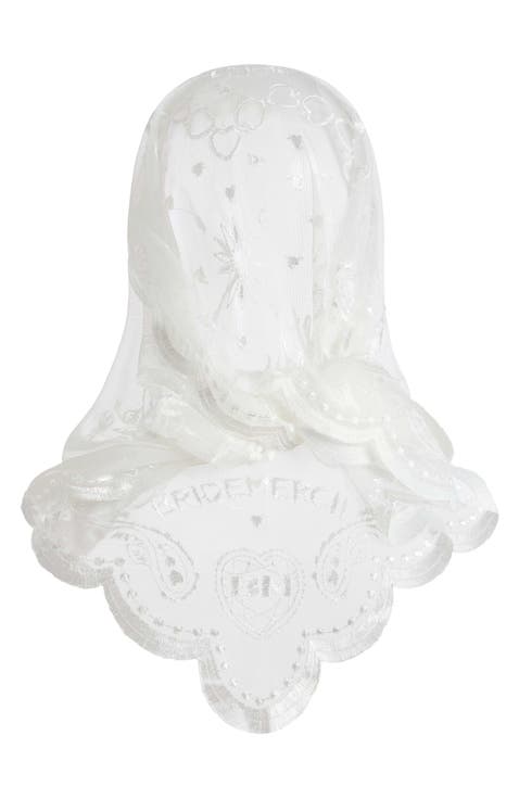 Bandana Embroidered Head Scarf