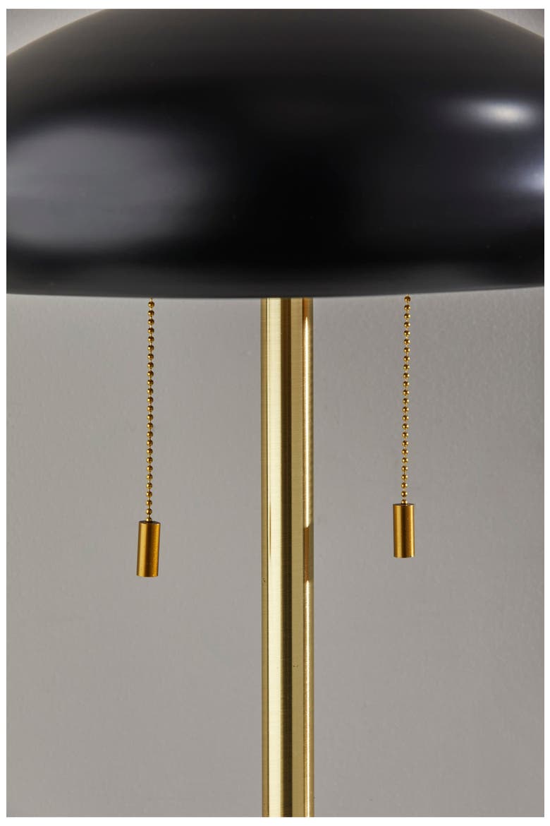 Cap Floor Lamp, Alternate, color, BLACK ANTIQUE BRASS