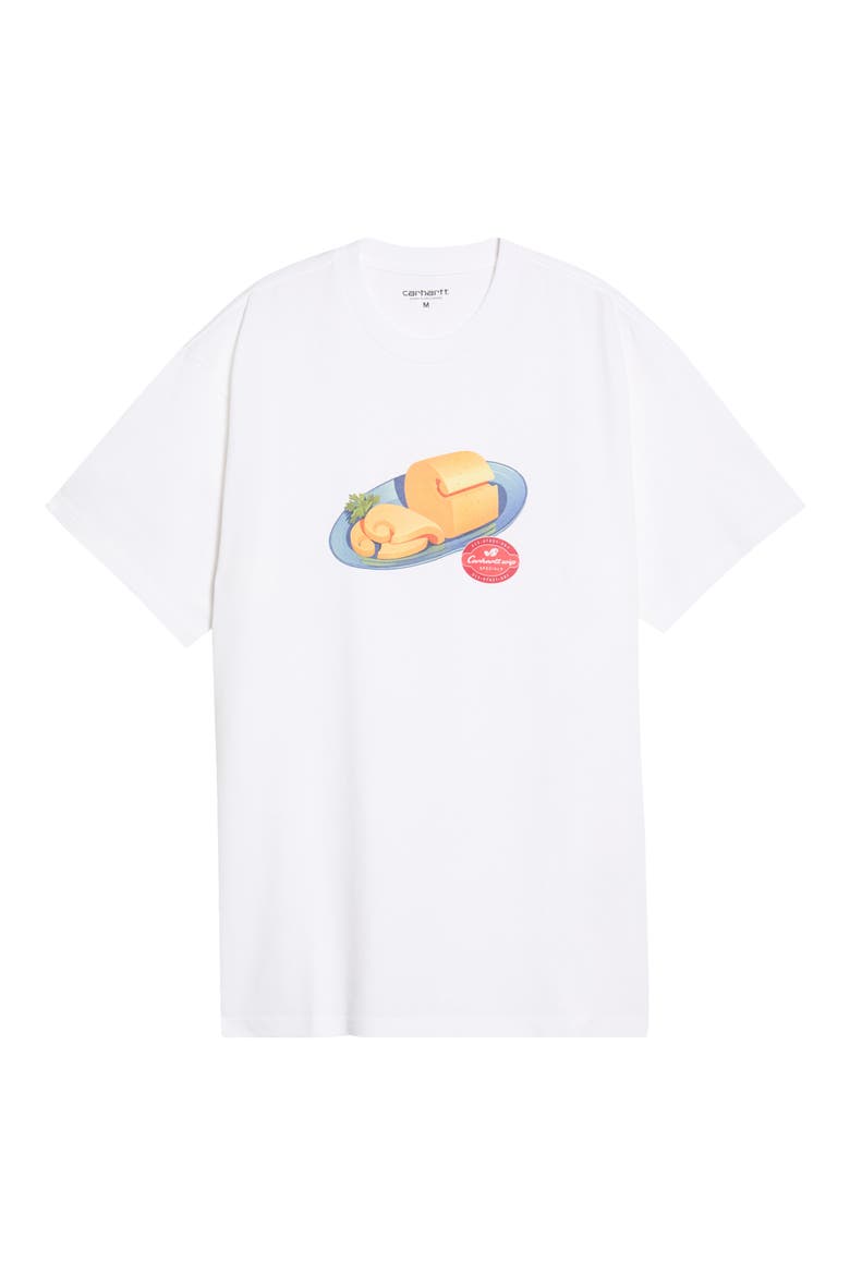 Fromage Organic Cotton Graphic T-Shirt, Alternate, color, WHITE