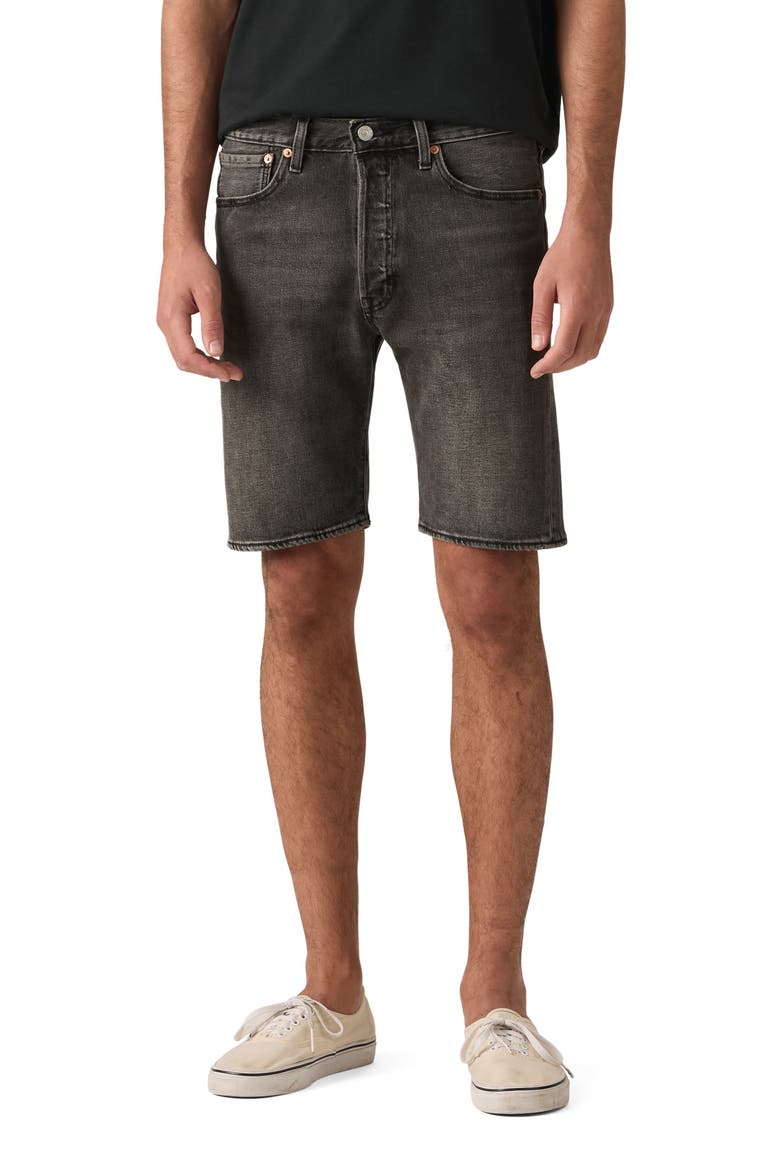 501® Original Denim Shorts, Main, color, NEO NIGHTS SHORTS