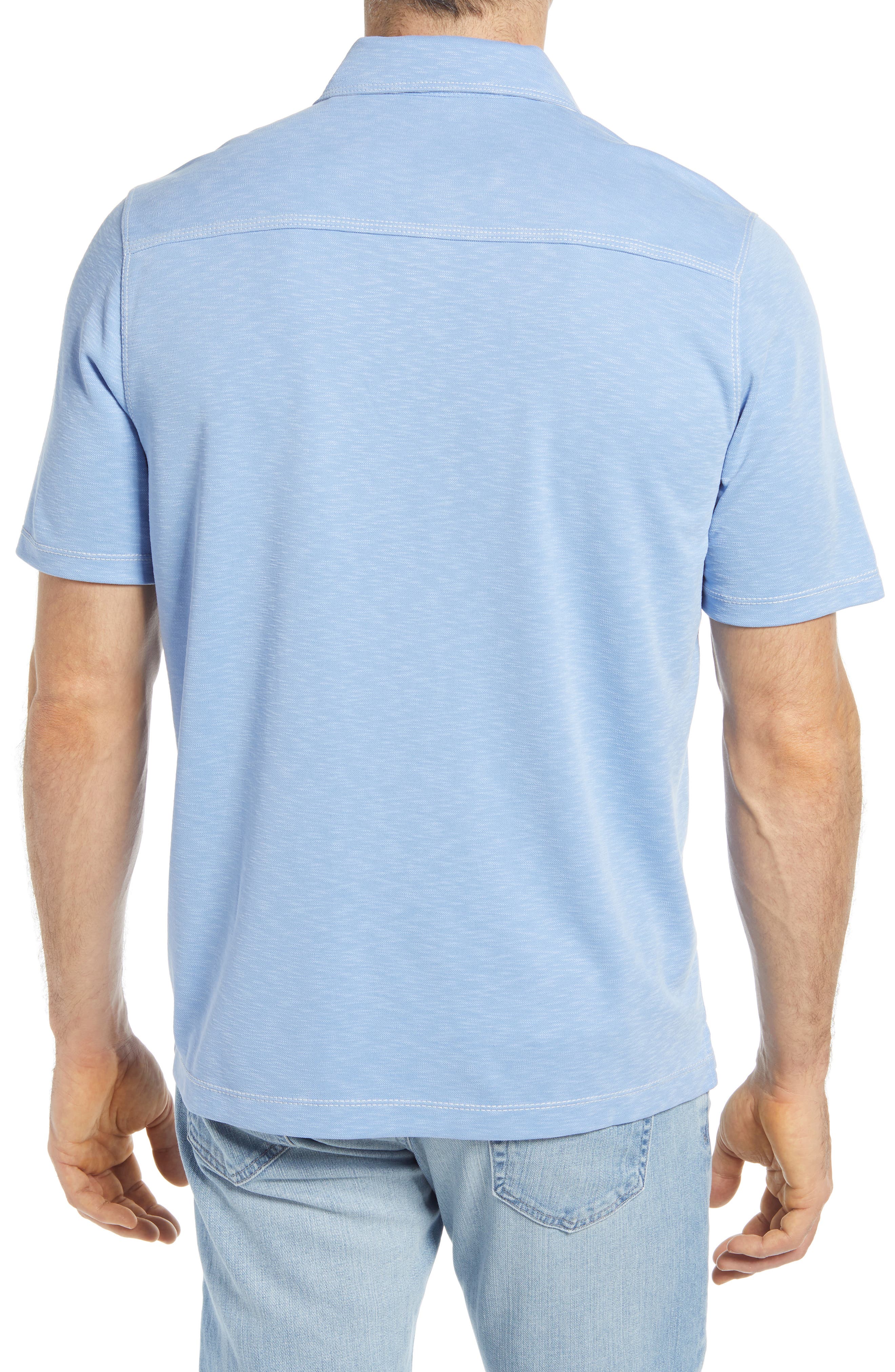 Slub Men's Polo - image 2