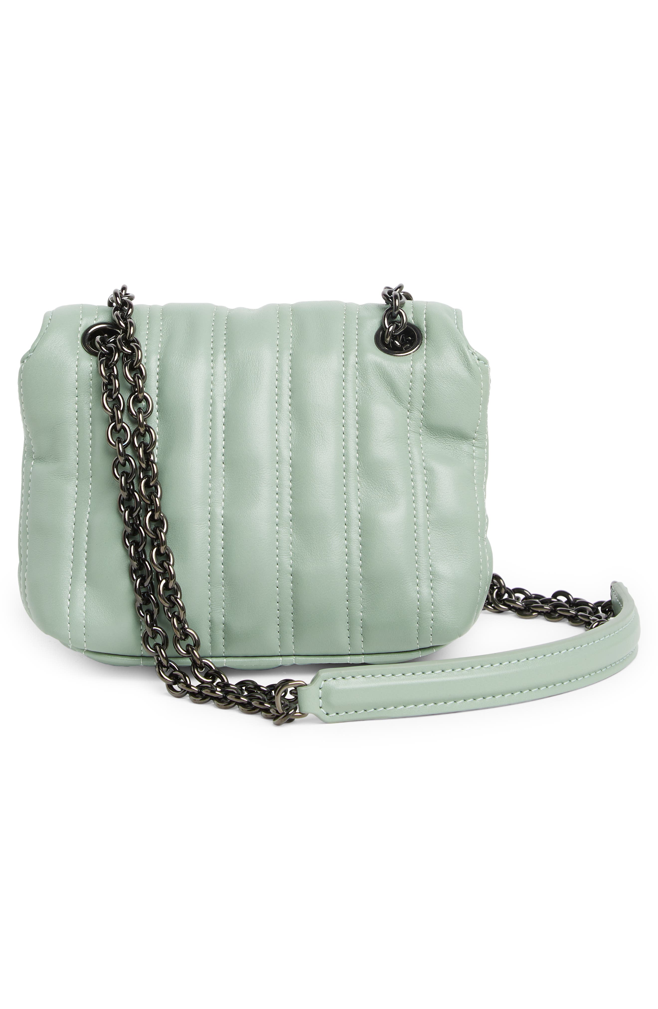 Longchamp Brio Leather XS Shield Crossbody Bag, Alternate, color, 