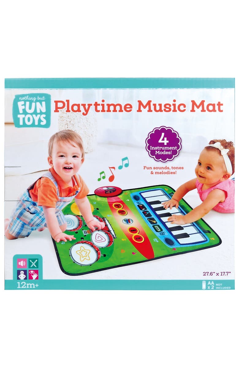 Nothing But Fun Toys Playtime Music Mat, 4 Instrument Modes, Main, color, 