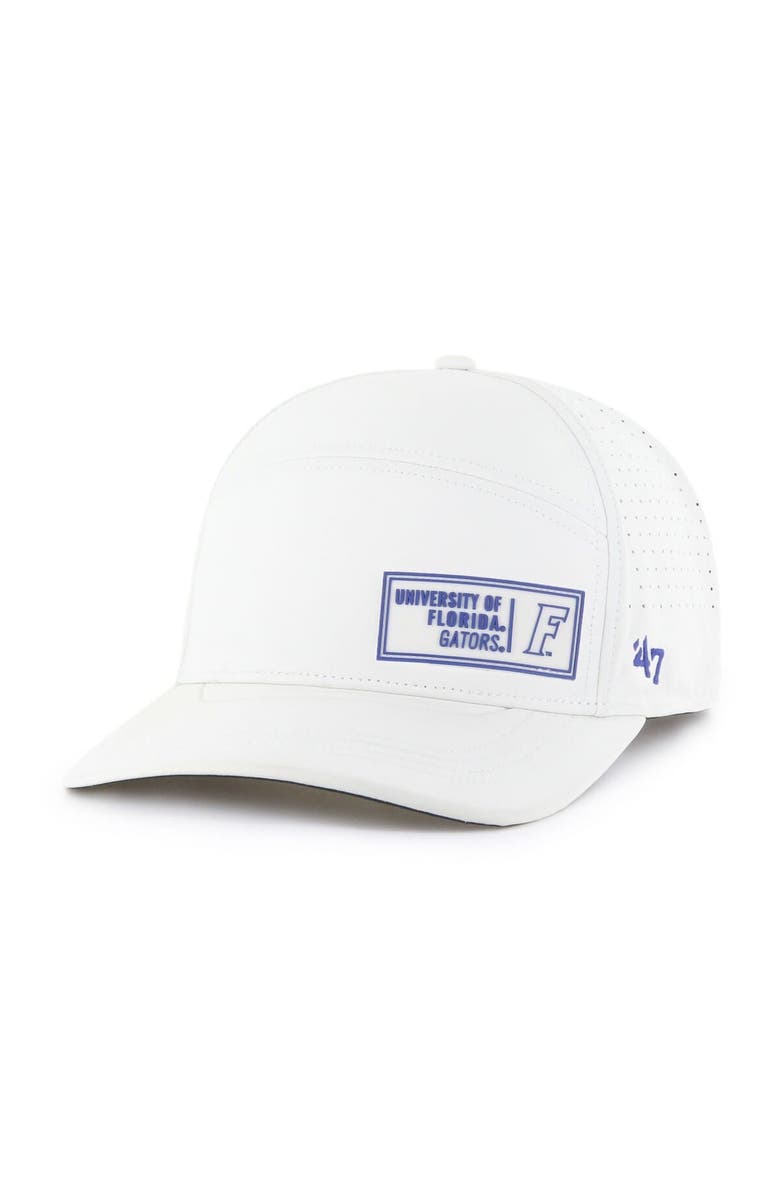 '47 Men's '47 White Florida Gators Cypher Midfield Adjustable Hat, Main, color, 