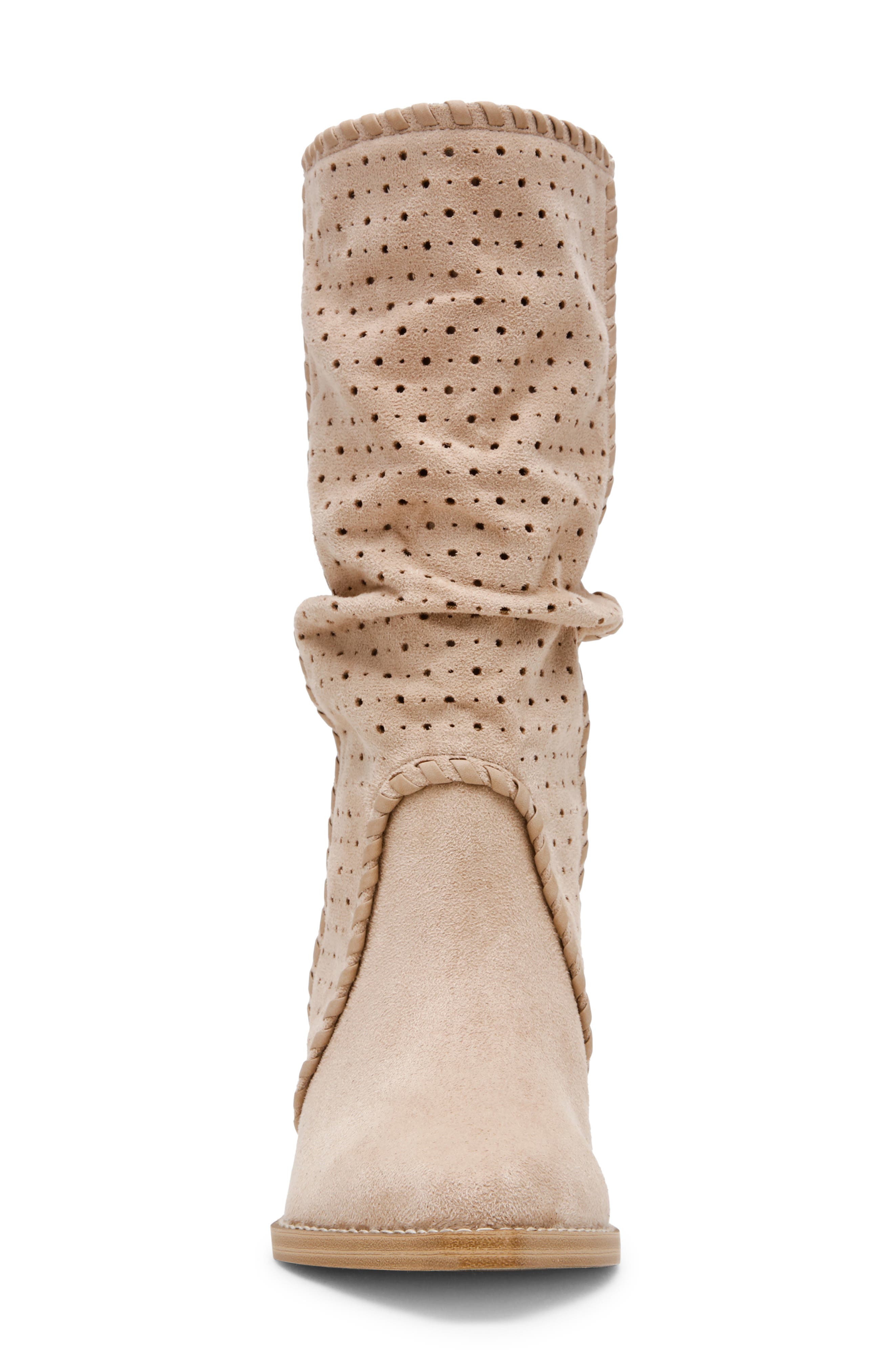 Jixan Ruched Boot, Alternate, color, STONE