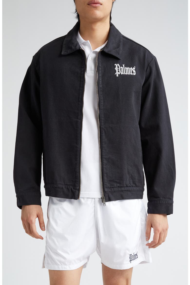 Olde Organic Cotton Jacket, Main, color, BLACK