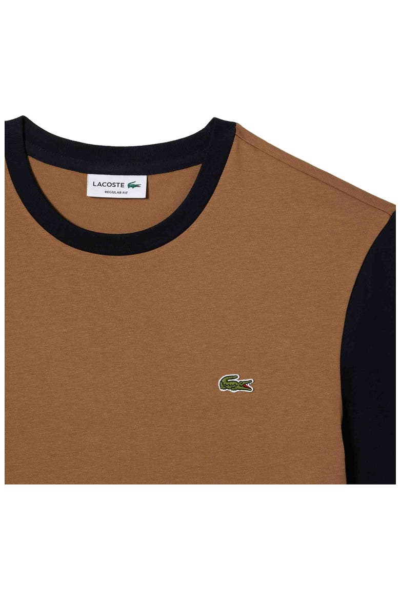 Regular Fit Colorblock Cotton T-Shirt, Alternate, color, COOKIE/ ABIMES