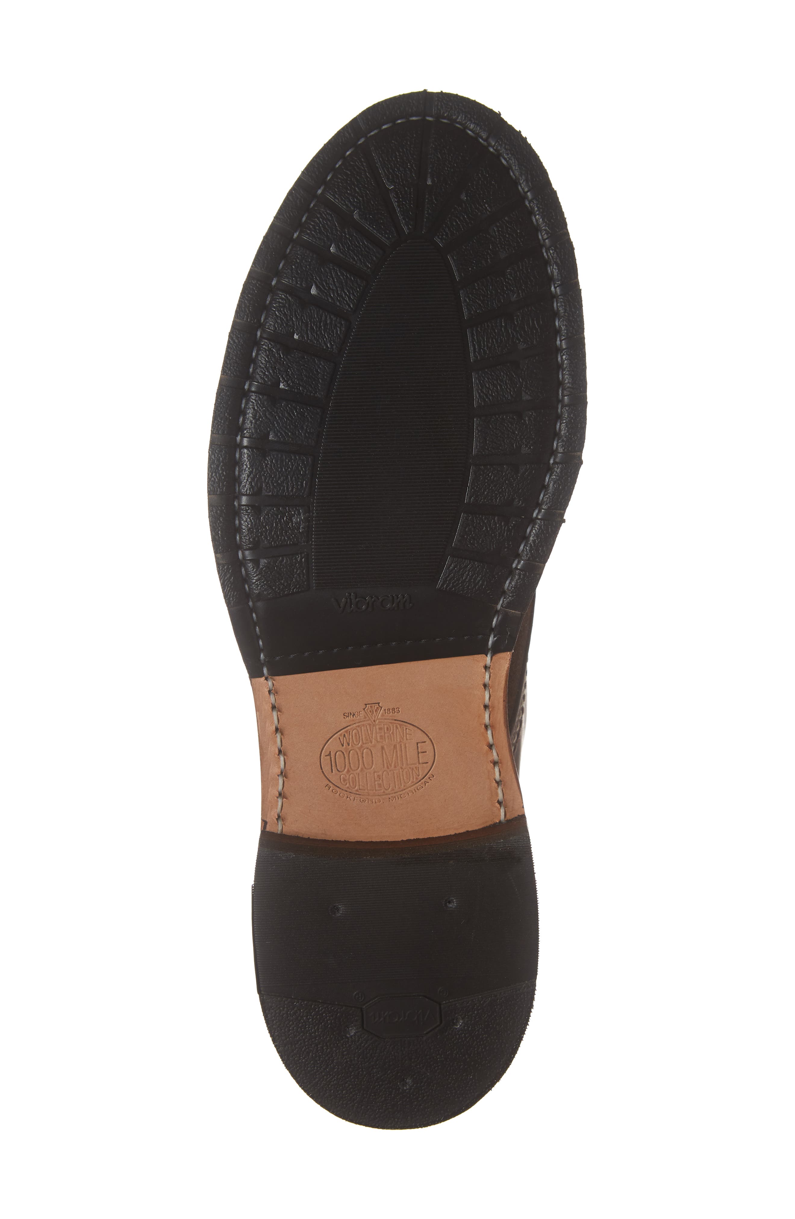 Wolverine 1000 Mile Evans Plain Toe Boot, Alternate, color, 