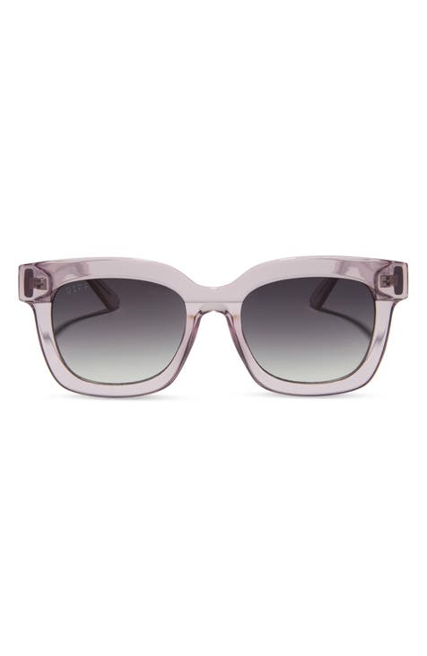 56mm Makay Square Sunglasses