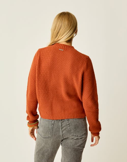 Carve Designs Monroe Stitched Sweater In Brown