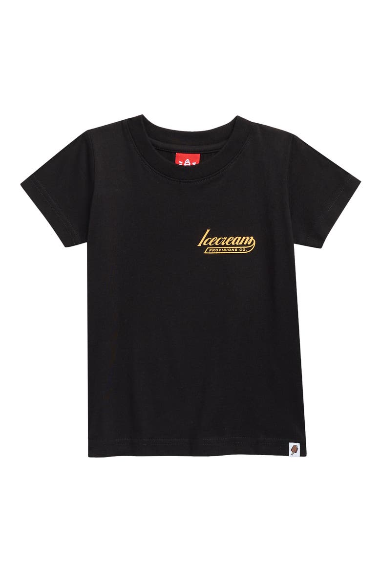 Kids' Provisions Cotton Graphic T-Shirt, Main, color, BLACK