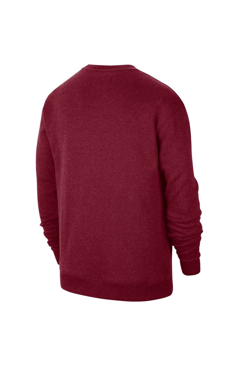 Nike Men's Nike Crimson Oklahoma Sooners Campus Pullover Sweatshirt, Alternate, color,