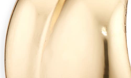 Cara Small Double Line Half Hoop Earrings