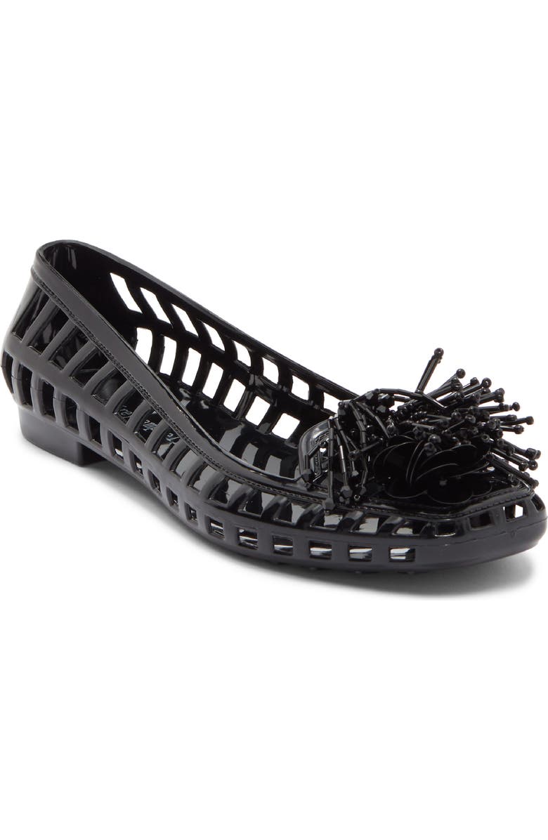 Jeffrey Campbell Urchinz Flat, Main, color, Black Combo
