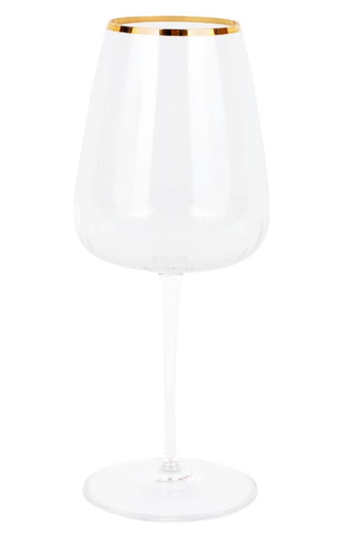 Vietri Francesca Wine Glass In Transparent